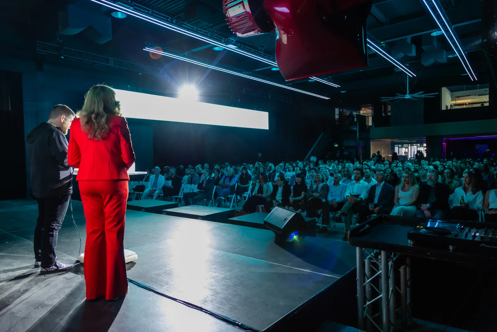 Daytime conference programming during Heart Space, video still